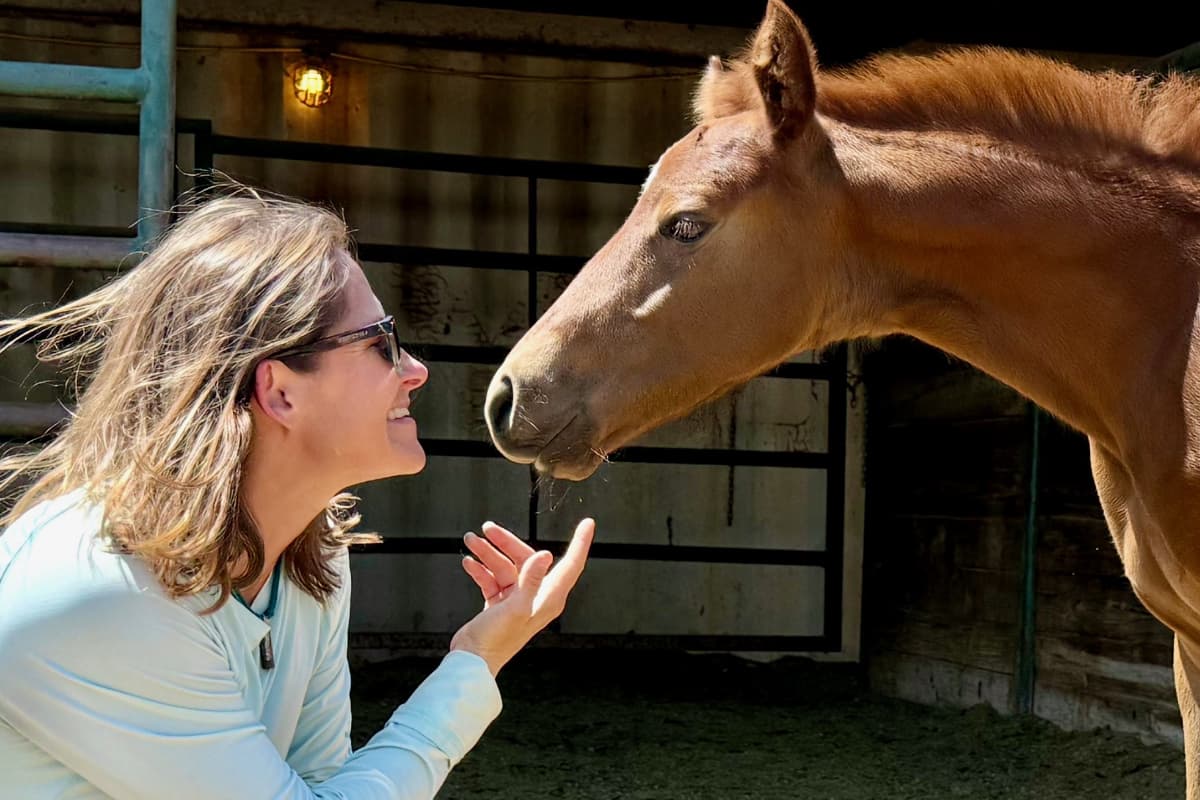 Ashley and Derby at Grace Running Wild Equine